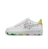 NIKE AIR FORCE 1 LV8 GS - WHITE/WHITE-WHITE-TOTAL ORANGE