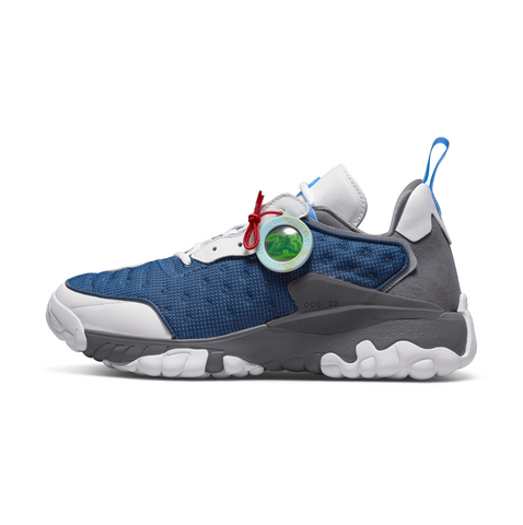 AIR JORDAN DELTA 2 X CLOT - WHITE/UNIVERSITY BLUE-NAVY-IRON GREY