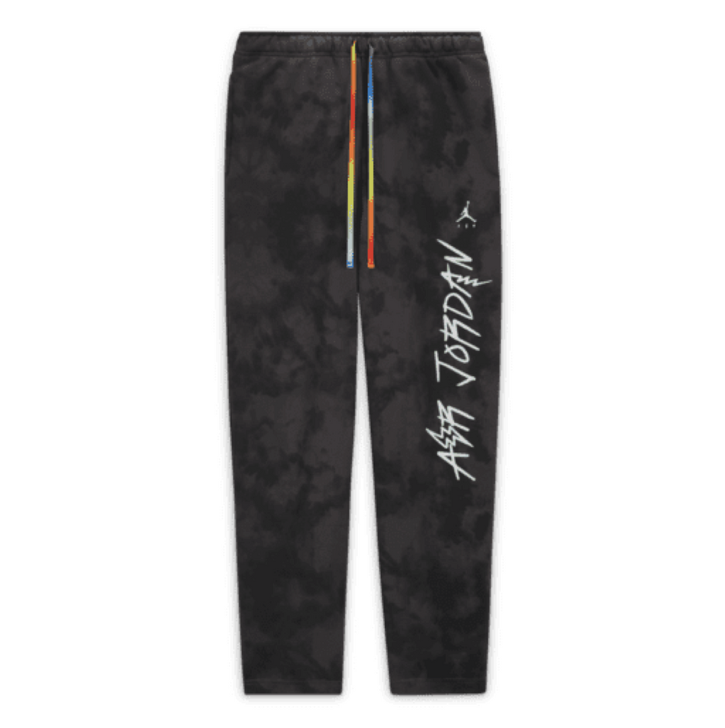 AIR JORDAN X J BALVIN FLEECE PANTS - FLAT PEWTER/BLACK