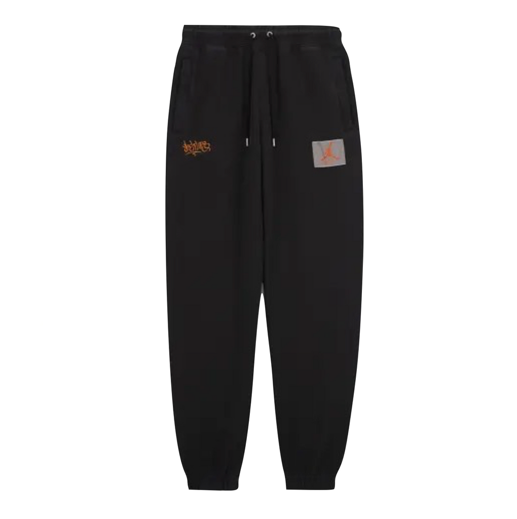 WOMEN'S AIR JORDAN X SHELFLIFE PANTS - BLACK/TOTAL ORANGE