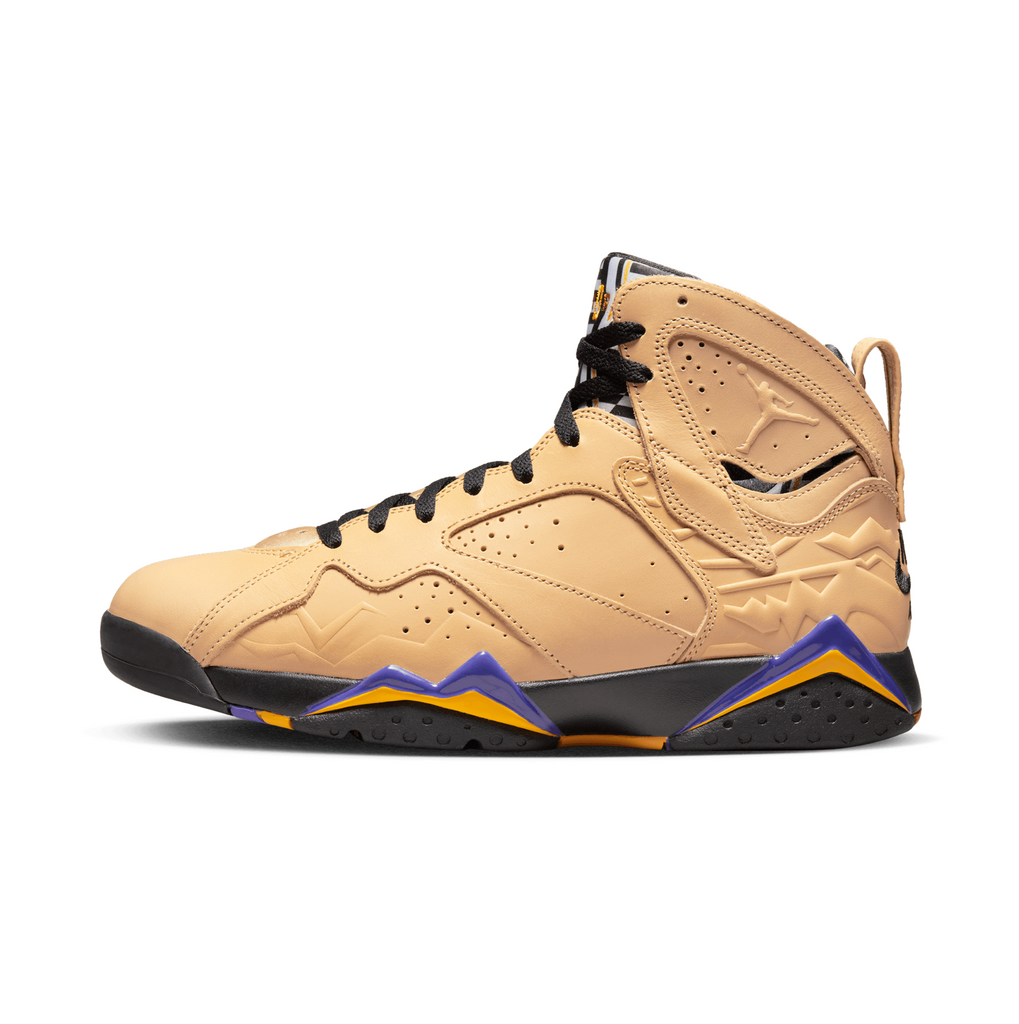 AIR JORDAN 7 RETRO SE - VACHETTA TAN/BLACK-TAXI-DARK CONCORD