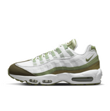 NIKE AIR MAX 95 - WHITE/OIL GREEN-MEDIUM OLIVE