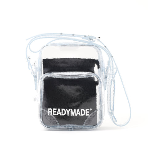 READYMADE PVC SMALL SHOULDER BAG - CLEAR