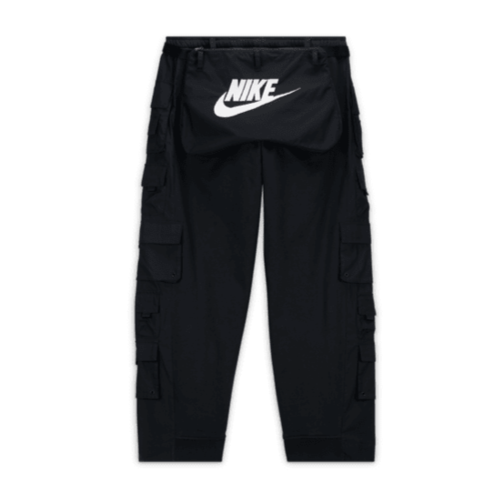 NIKE X PEACEMINUSONE G-DRAGON WIDE PANTS - BLACK