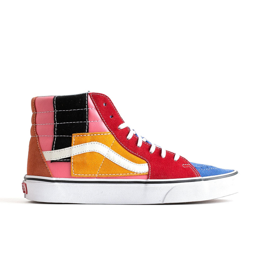 VANS PATCHWORK SK8-HI - MULTI/TRUE WHITE