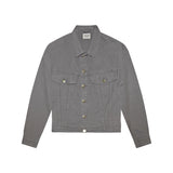 6TH COLLECTION TRUCKER JACKET - GOD GREY